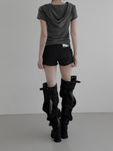 Trick Belt Cotton Shorts