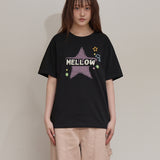 MELLOW スターチェックハーフTシャツ