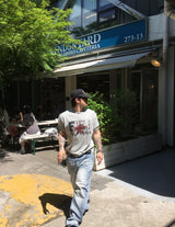 No.1757 レトロ スター クロップ ハーフT (3color)