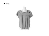 Butin Dot Button Balloon Short Sleeve T-shirt