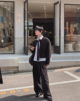 Novil Deep Pintuck Slacks