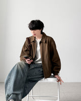 Slove Cotton Crop Jacket