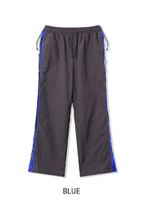 Cami Side Color Matching String Nylon Pants