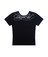 2WAY 08 ホースTシャツ (ブラック) F26QB078