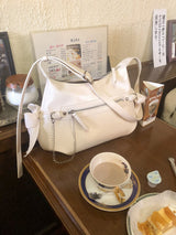 ベルティドリボンバッグ_クリーム