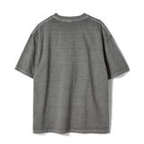 Untitled レイヤーロゴピグメントウォッシュ半袖 Gray