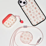 ローズ＆ベリーAirPodsケース