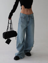 off-shoulder cut-out zip-up knitwear T-shirt