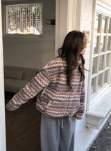 #CR Nordic Boa Fleece Zip-up (3color)
