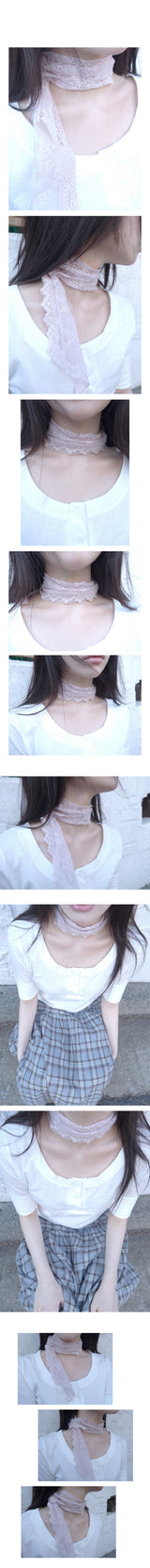 soho lace scarf