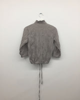 Edinburgh pleated blouse (2color)
