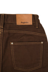 バルーンピンタックパンツ [Brown]