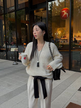 [MADE] Selper Wool V-Neck Knit