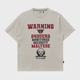 マルチーズCCTVハーフスリーブTシャツ