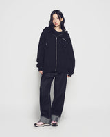 25FW ADLV デプトナッピングフーディージップアップ