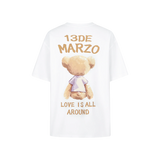 13DE MARZO ポケットペインティングTシャツ