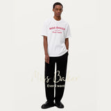 アーチロゴチェーンニードルTシャツ ホワイト(MAN)