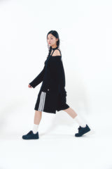 Bermuda Lace Pants Black
