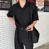 LMN エアークールベルトセットアップショートスリーブジャケット (3 colors)