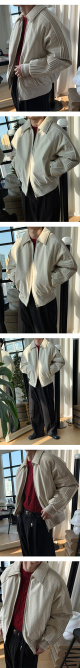 [HEAVY OUTER] グロッシーパッドma-1ジャンパー(3color)