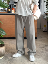 Look Wonderant 3-Layer Lengths Round Tuck Wide Banding Pants