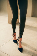 String Stiletto Heel(Navy)