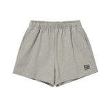 TEMPUS パッチショートパンツ (GREY MELANGE)