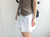 vintage shirring button t