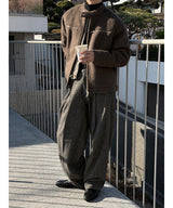 [F/W] ウルフファーバイカージャケット(3color)