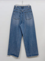132 High-Waist Wide Denim Pants