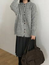 Bernie Hooded Knit Cardigan (3 colors)