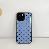 dot epoxy bumper case(cornflower blue)
