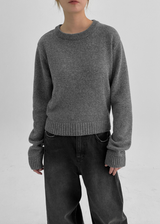 [MADE] ステニーラウンドニット WOOL 50%