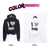 i love punky hoody (기모/2color)