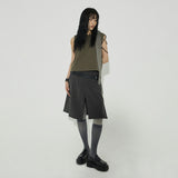 PROPELLER SKIRT: CHARCOAL