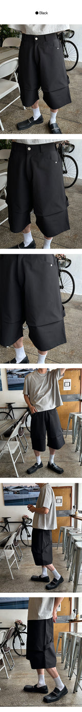 [S/S] Parachute nylon bermuda pants (3color)