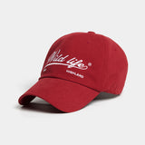 WILD LIFE CAP DARK RED