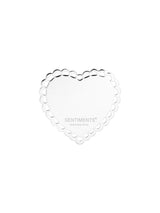 NO.602 [SILVER] HEART MIRROR PHONE GRIP