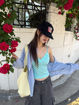 check crop shirts
