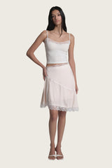 Fairy Lace Flow Skirt, Pink