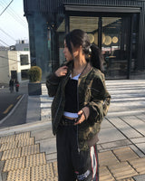 レーシングデニムパンツ