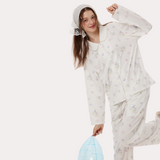オリジナルキューピッドプリントパジャマセット
