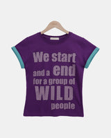 Yumon Roll-Up Short-Sleeve T-Shirt