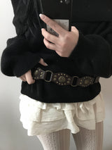 BUCKLE BROWN BELT