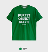 Look Number Purest Lettering Print Overfit Short Sleeve