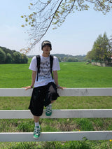 Phase Lettering Short T-Shirt 3C