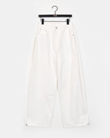 Pech Side Folding Wide Cotton Pants