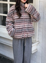 #CR Nordic Boa Fleece Zip-up (3color)