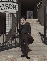 Posi Smooth Overfit Check Shirt