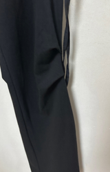 CRINKLE BOW PLEATED TWO-LAYER コットンブーツカットトレーニングスカートパンツレギンス - 2 COLOR